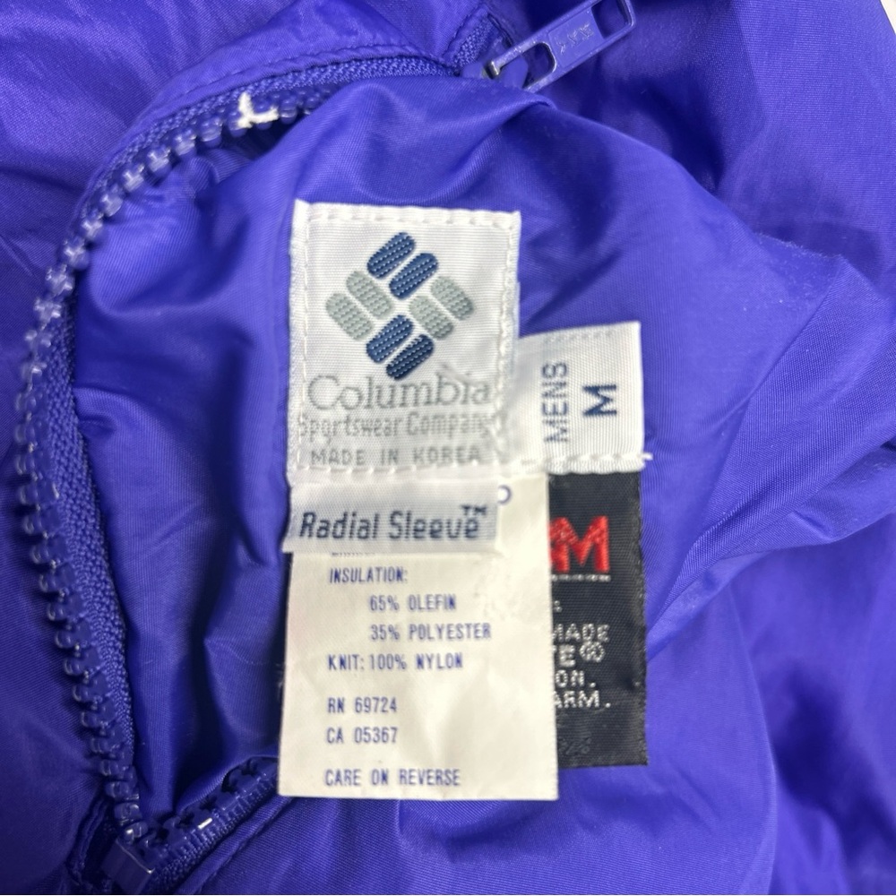 Vintage Columbia Reversible Neon Pink & Purple Mens Medium Retro Ski/BoardJacket - Picture 15 of 16